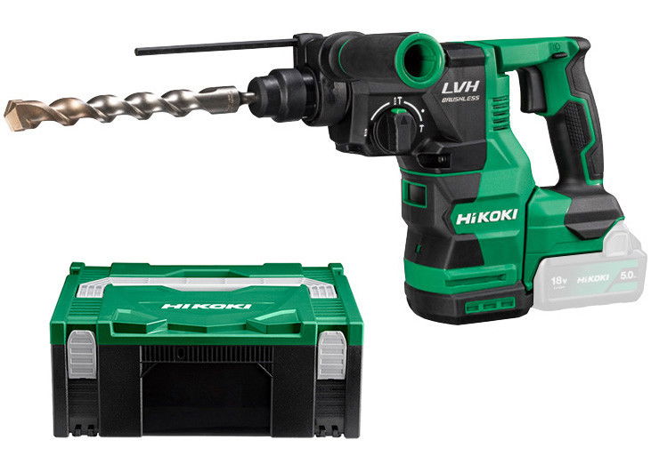HiKoki DH1826DA-W2Z akkus SDS-plus fúró-vésőkalapács (akku és töltő nélkül, Hitbox kofferben) termék fő termékképe