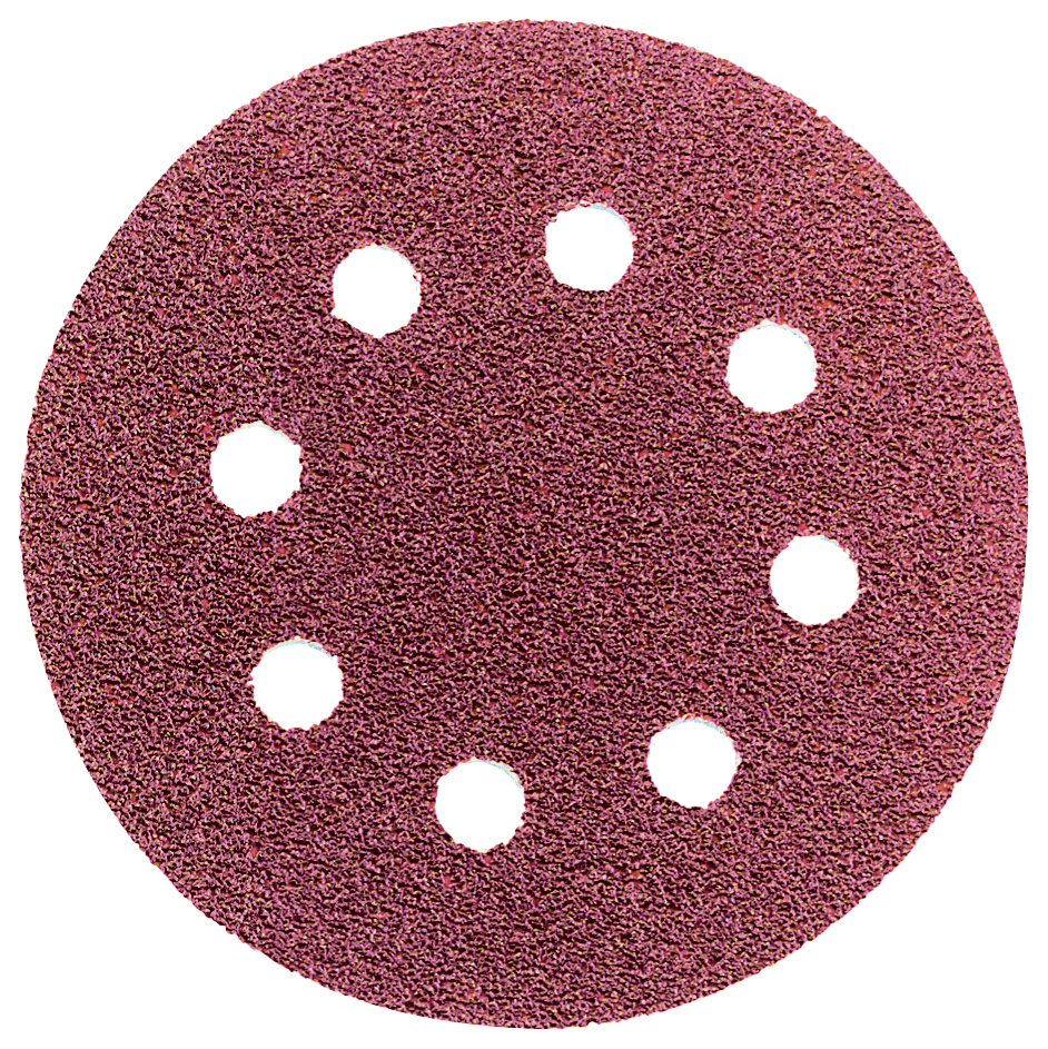 Abraboro 125 mm kör alakú csiszolópapír 8 lyukkal, 320-as szemcseméret, 5 db/csomag termék fő termékképe