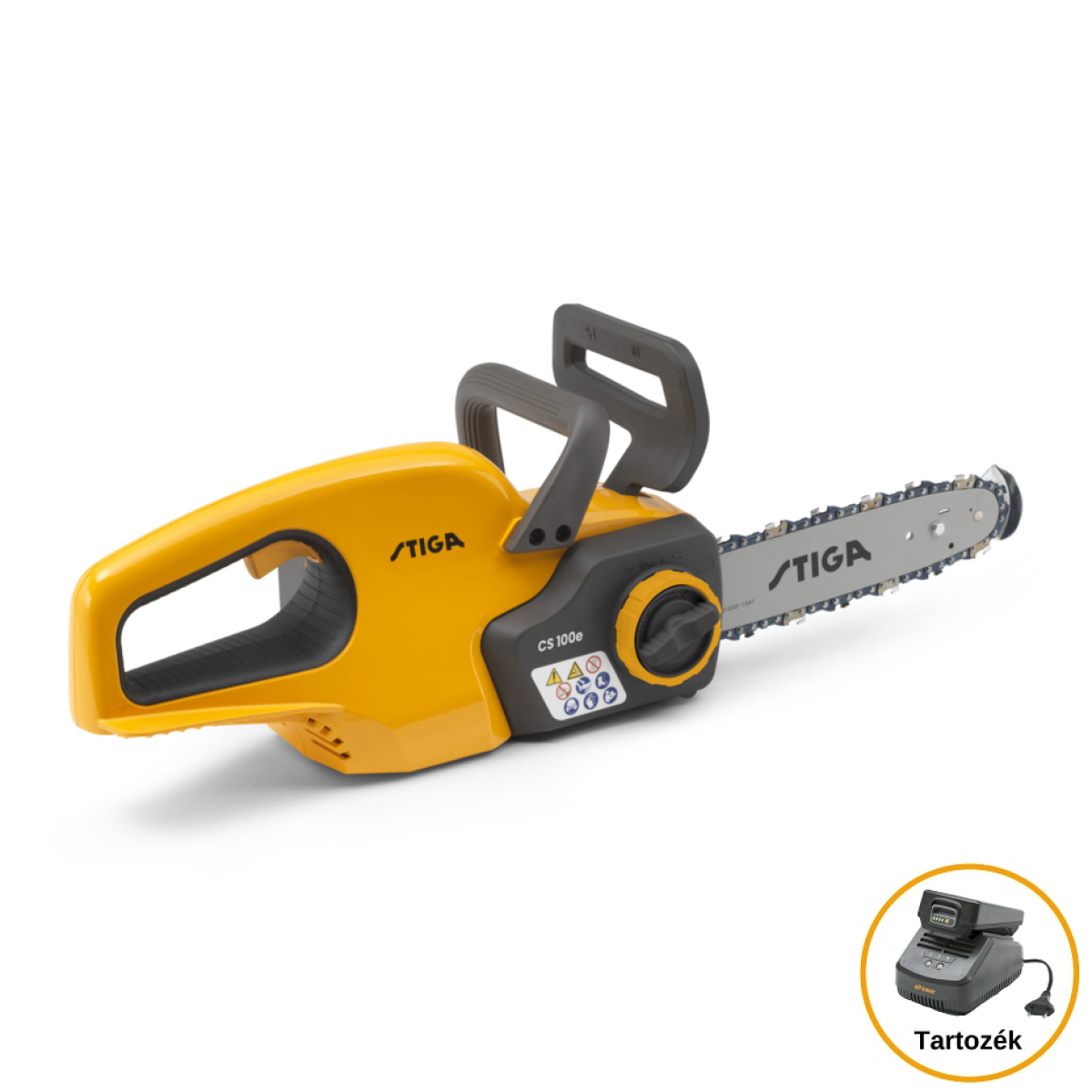 STIGA CS 100e Kit akkumulátoros láncfűrész (akkumulátor és töltő tartozék) termék fő termékképe