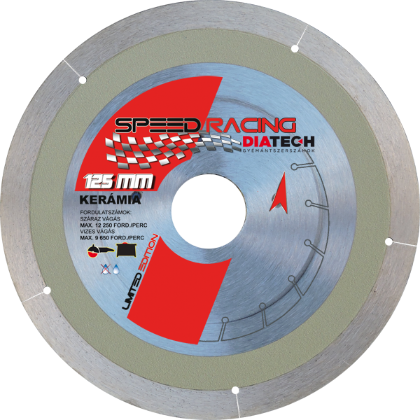 Diatech SPEED RACING csempe gyémánt vágótárcsa termék fő termékképe