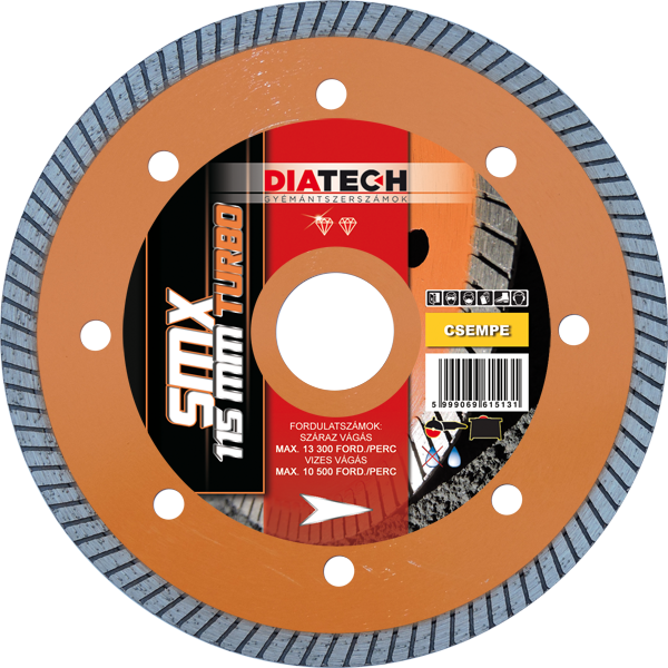 Diatech SMX Turbó gyémánt vágótárcsa termék fő termékképe