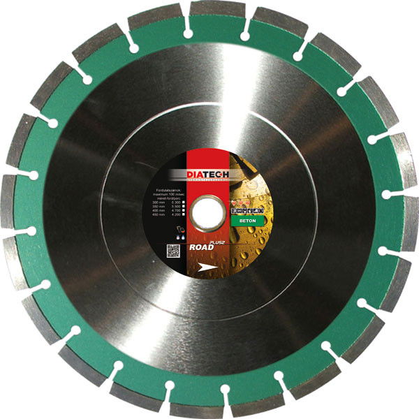Diatech ROAD PLUS Beton gyémánt vágótárcsa termék fő termékképe