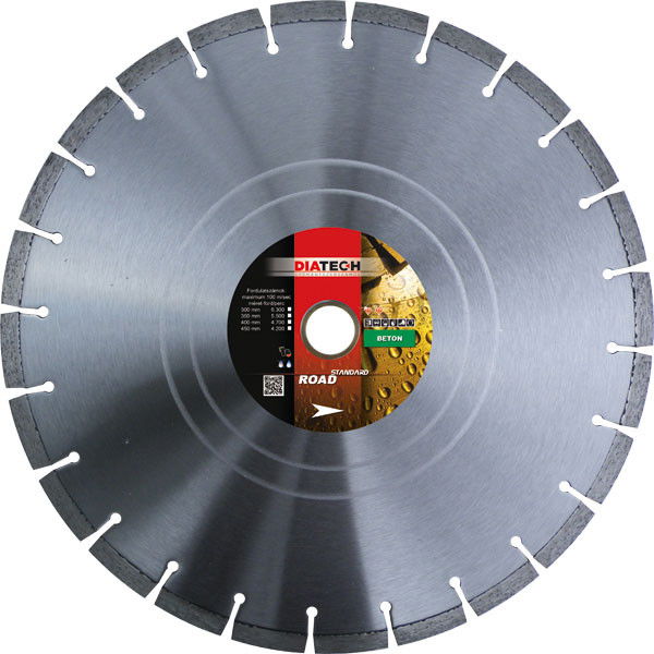 Diatech ROAD STANDARD Beton gyémánt vágótárcsa termék fő termékképe