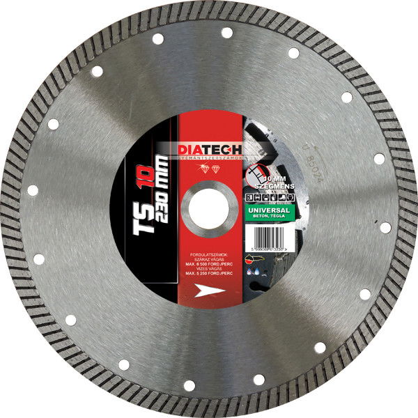 Diatech TS gyémánt vágótárcsa termék fő termékképe
