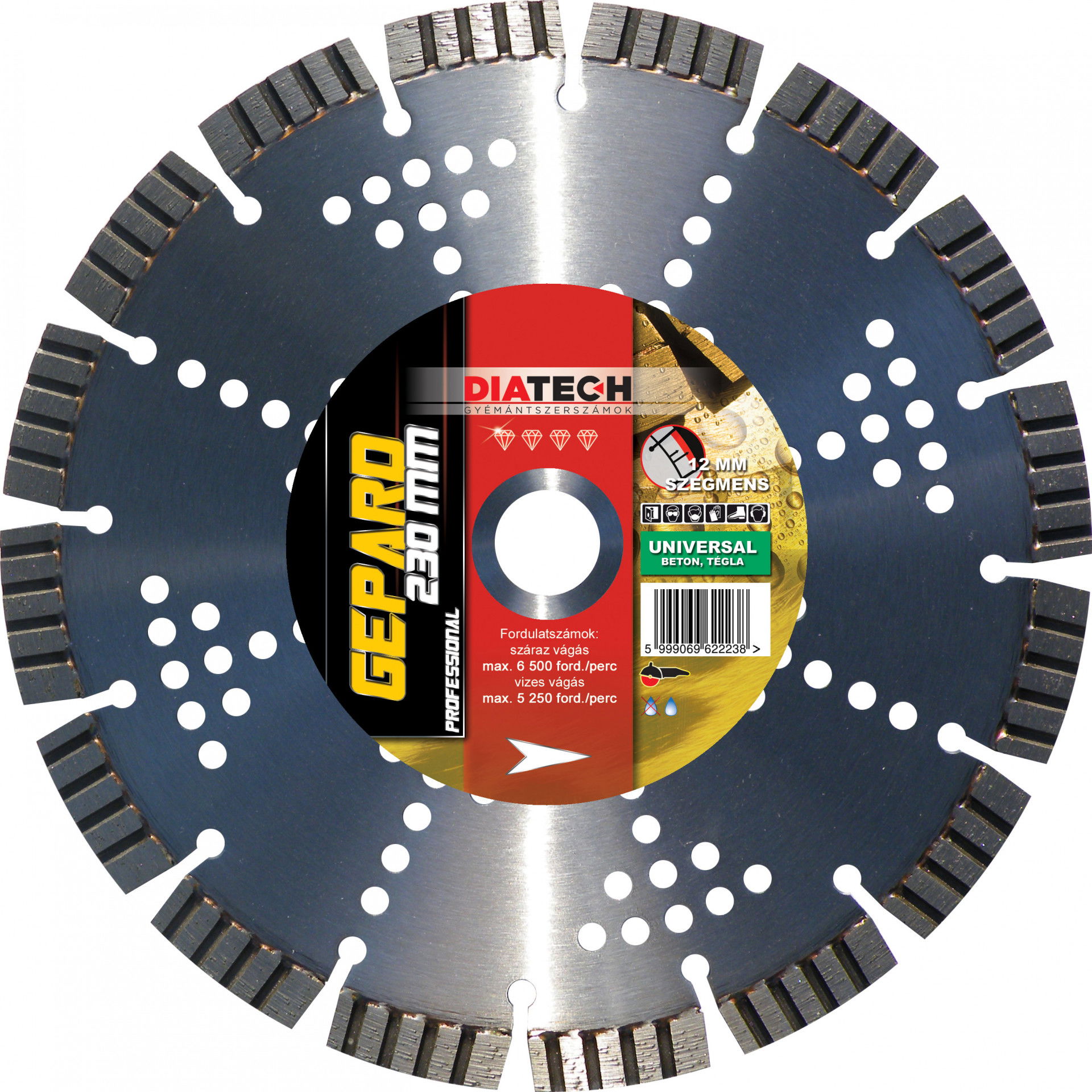 Diatech GEPARD gyémánt vágótárcsa termék fő termékképe