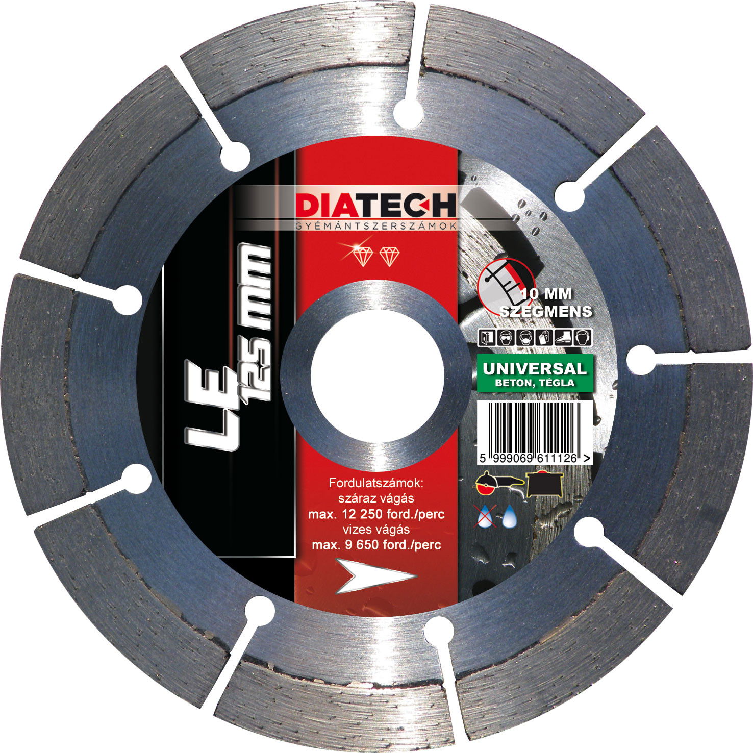 Diatech LE+ gyémánt vágótárcsa termék fő termékképe