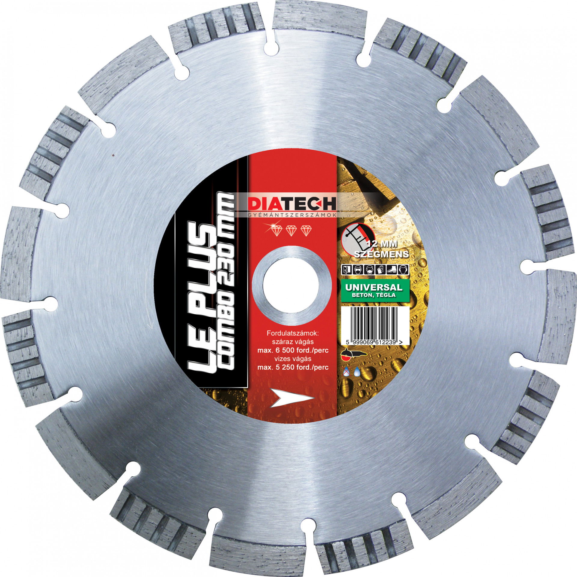 Diatech LE+ gyémánt vágótárcsa termék fő termékképe