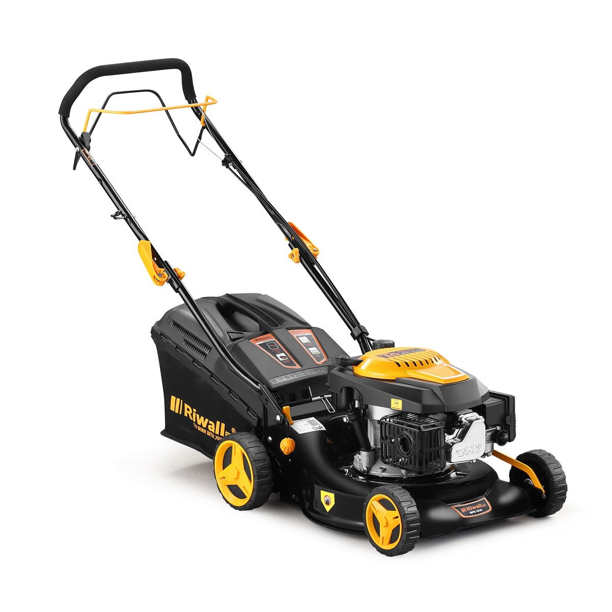 RIWALL RPM 4235 benzinmotoros önjáró fűnyíró termék fő termékképe