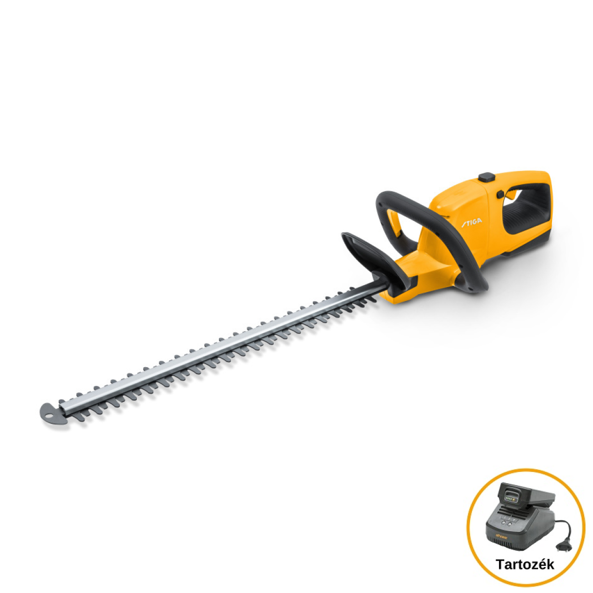 STIGA HT 100e akkumulátoros sövényvágó  Kit (akkumulátorral és töltővel) termék fő termékképe