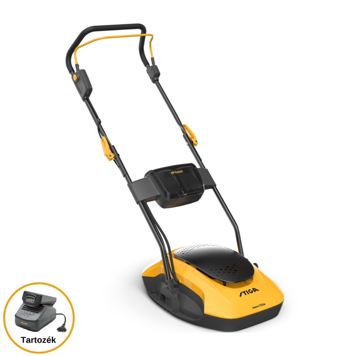 STIGA AERO 132e Kit akkumulátoros fűnyíró (akkumulátorral és töltővel) termék fő termékképe