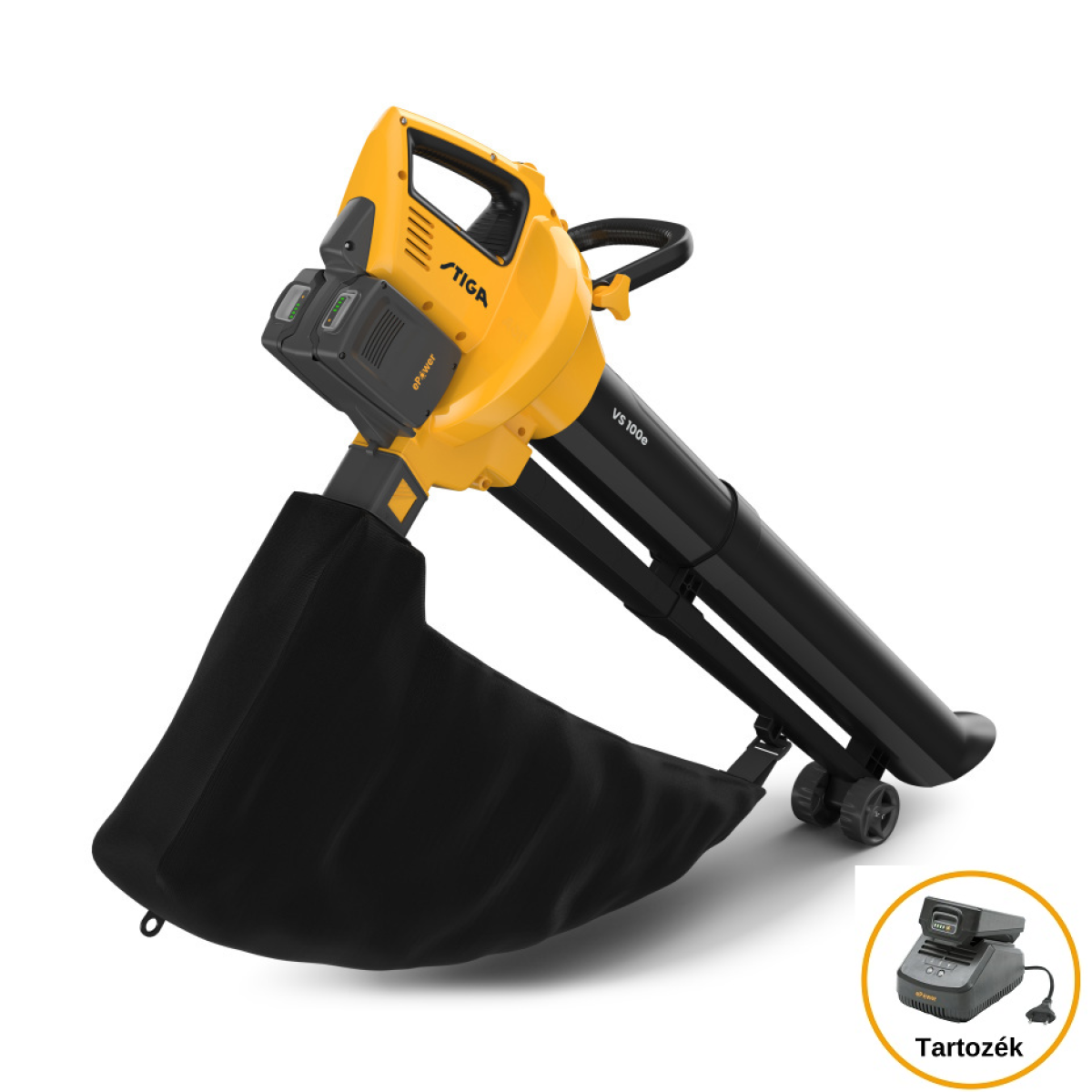 STIGA VS 100e Kit akkumulátoros lombfúvó-szívó (akkumulátorral és töltővel) termék fő termékképe
