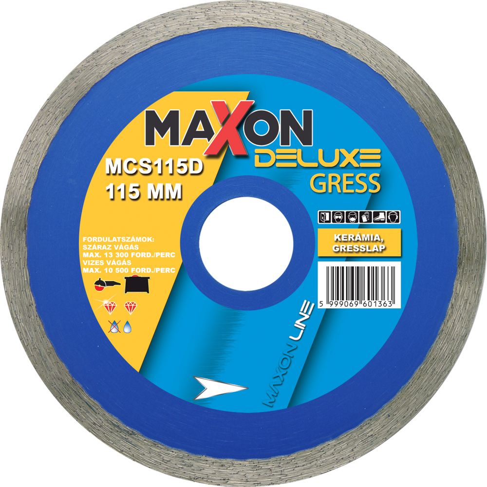 MAXON Classic DELUXE GRESS gyémánt vágótárcsa termék fő termékképe