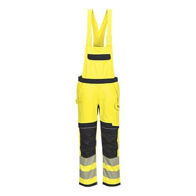 Portwest FR420 - PW3 FR Modaflame Hi-Vis kantáros nadrág, sárga/fekete termék fő termékképe
